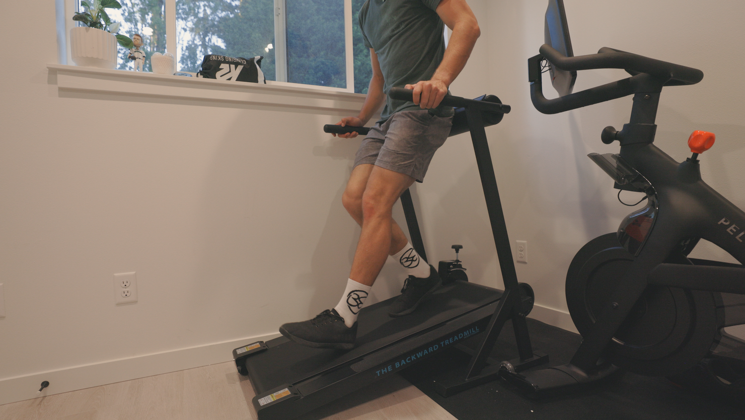 Knees Over Toes on the ATG Backward Treadmill!